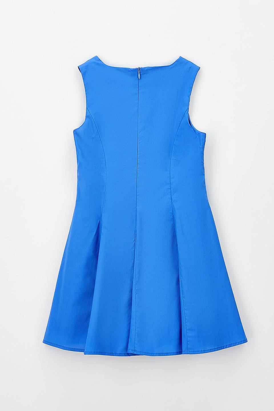 Платье Sarabanda голубое с бантиками