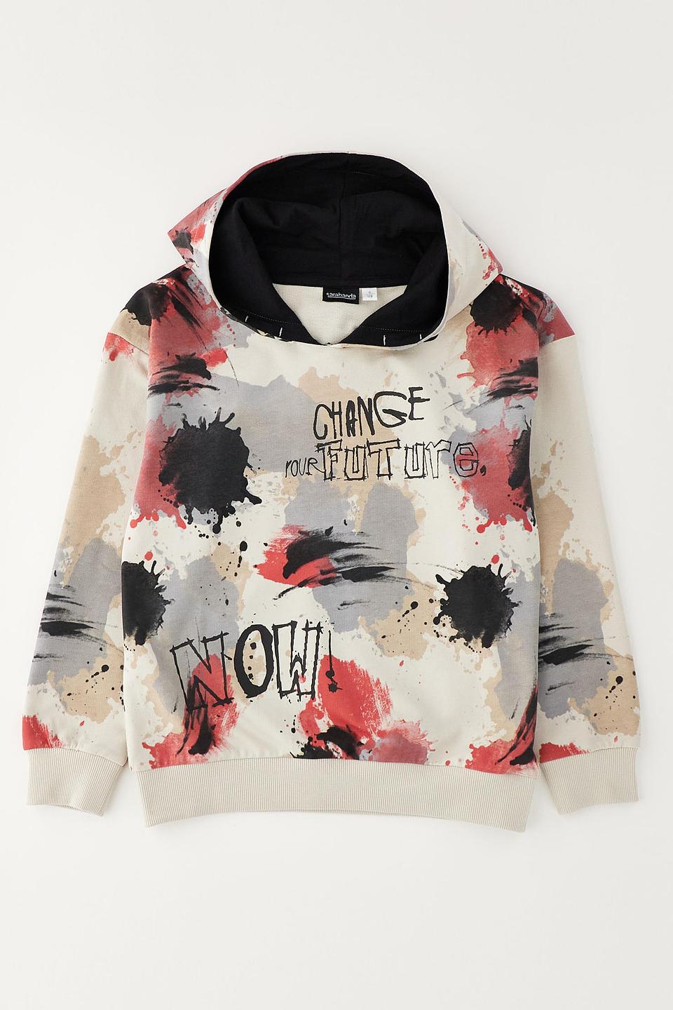 Худи Sarabanda с принтом