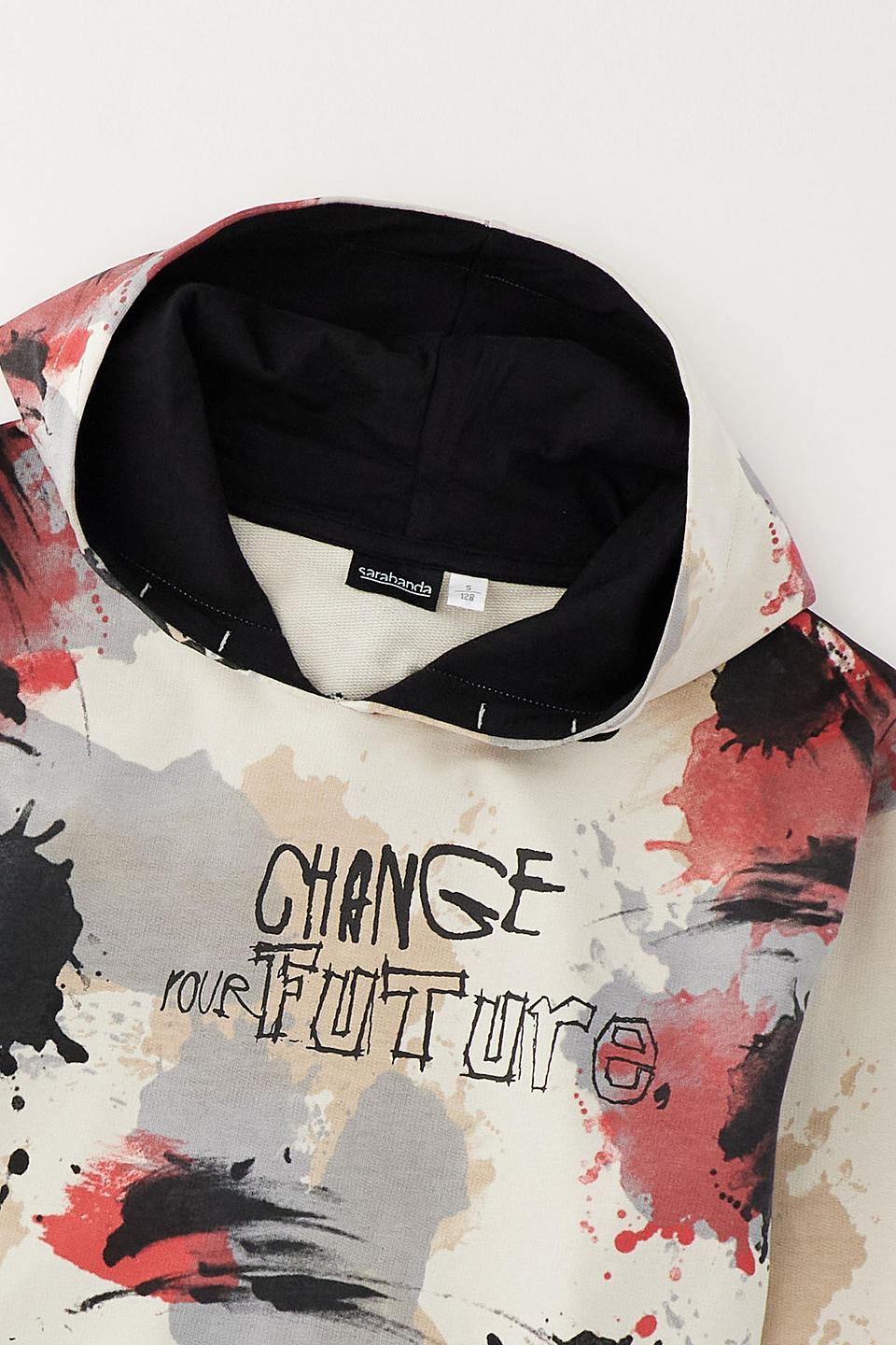 Худи Sarabanda с принтом