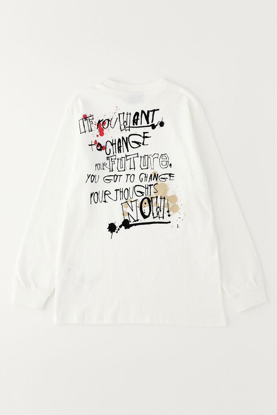 Джемпер Sarabanda с принтом NY белый