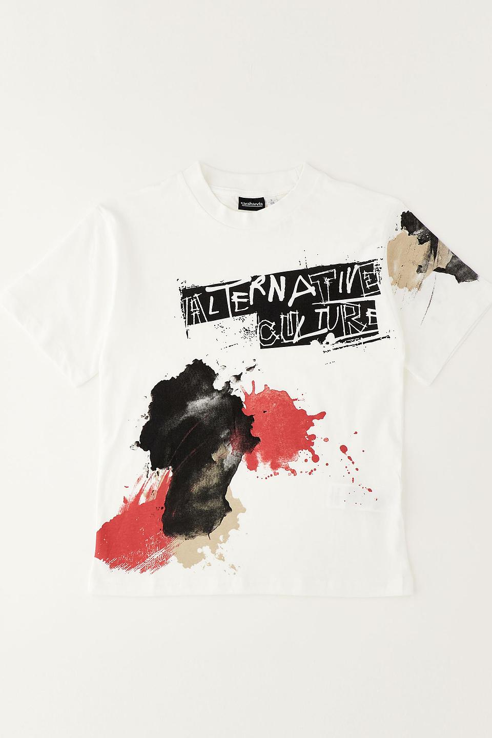 Футболка Sarabanda с принтом Alternative