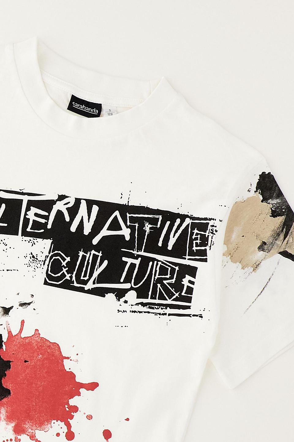 Футболка Sarabanda с принтом Alternative