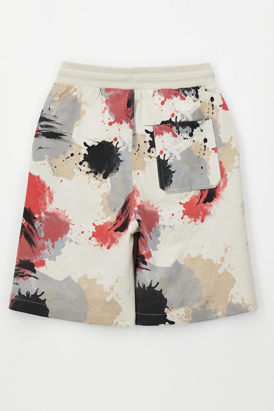 Брюки Sarabanda с абстрактным принтом