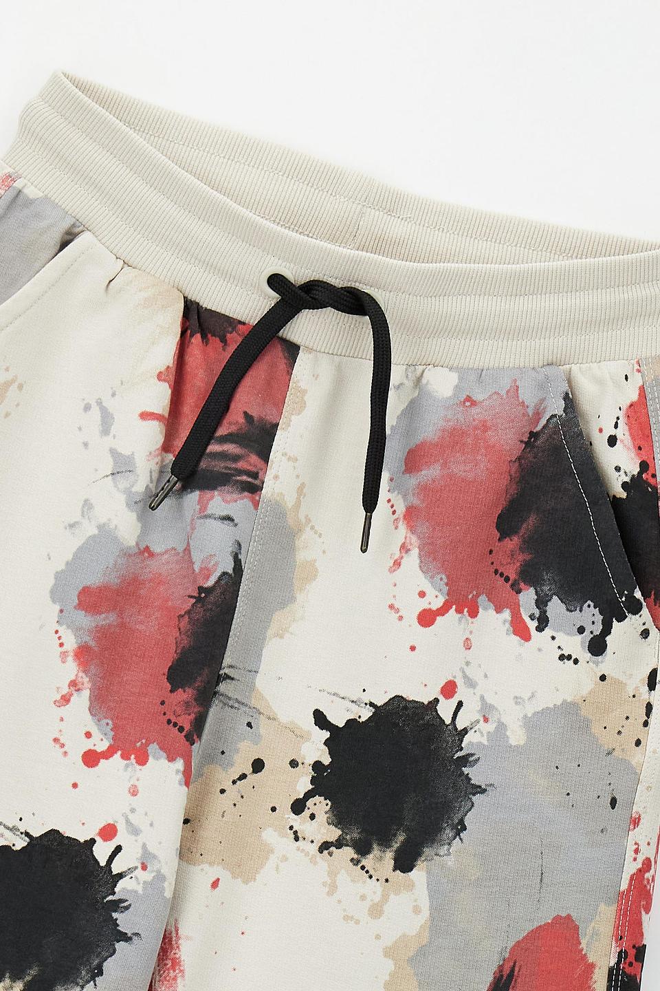 Брюки Sarabanda с абстрактным принтом