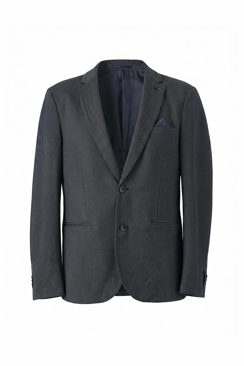 Пиджак Calamar серый с контрастной подкладкой