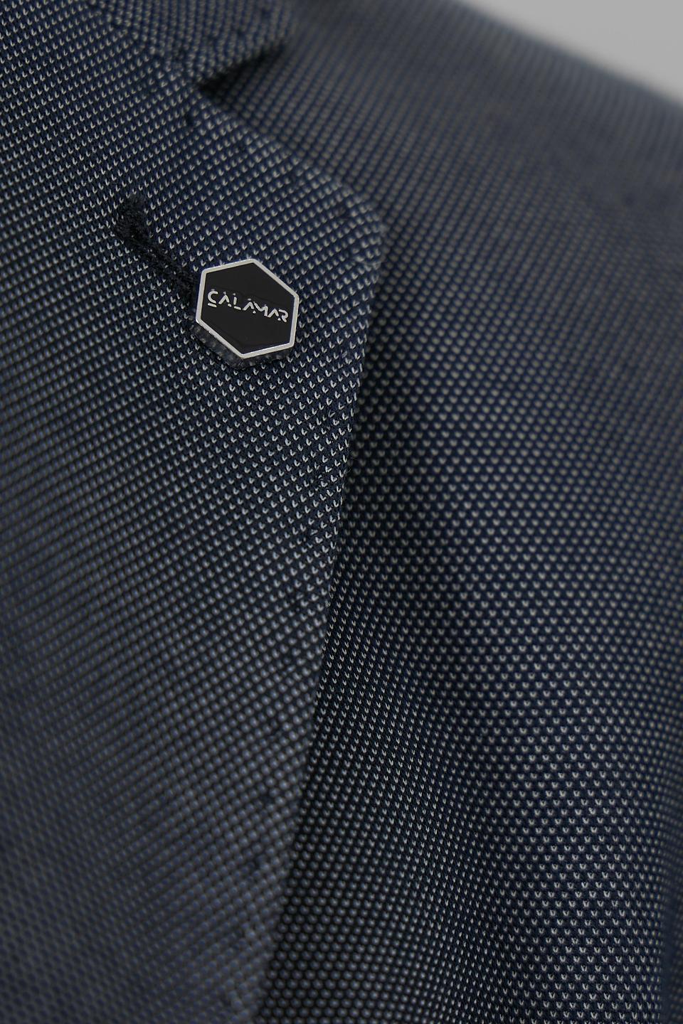 Пиджак Calamar серый с контрастной подкладкой