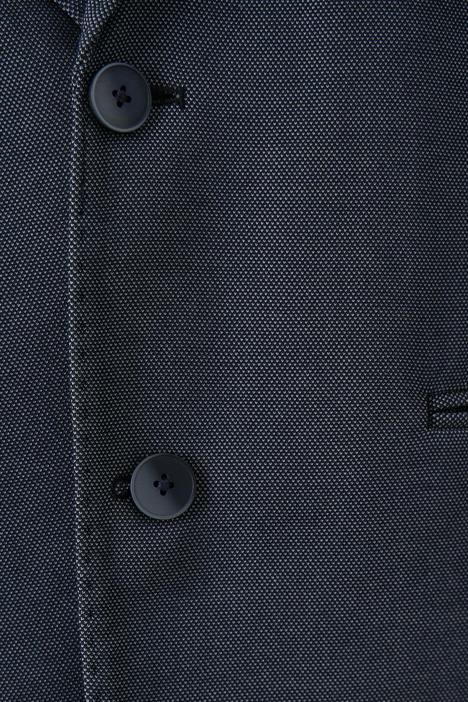 Пиджак Calamar серый с контрастной подкладкой