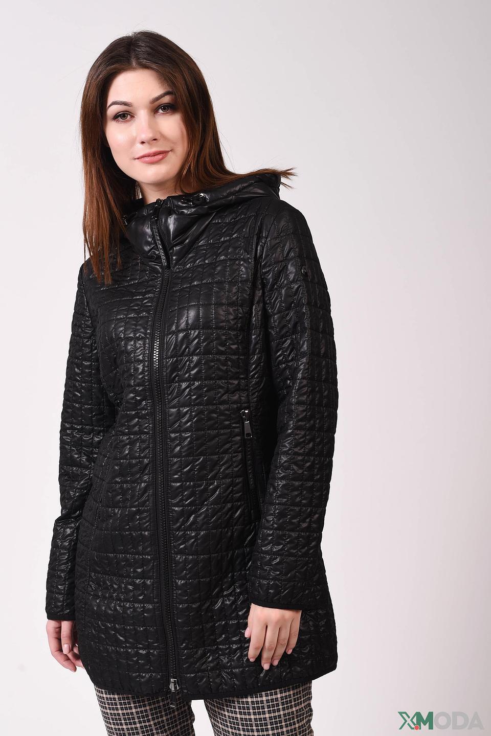 Чёрная куртка Taifun с капюшоном