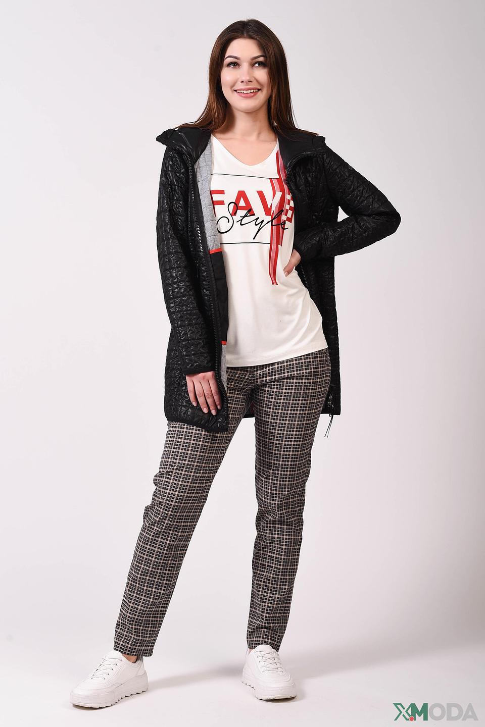 Чёрная куртка Taifun с капюшоном