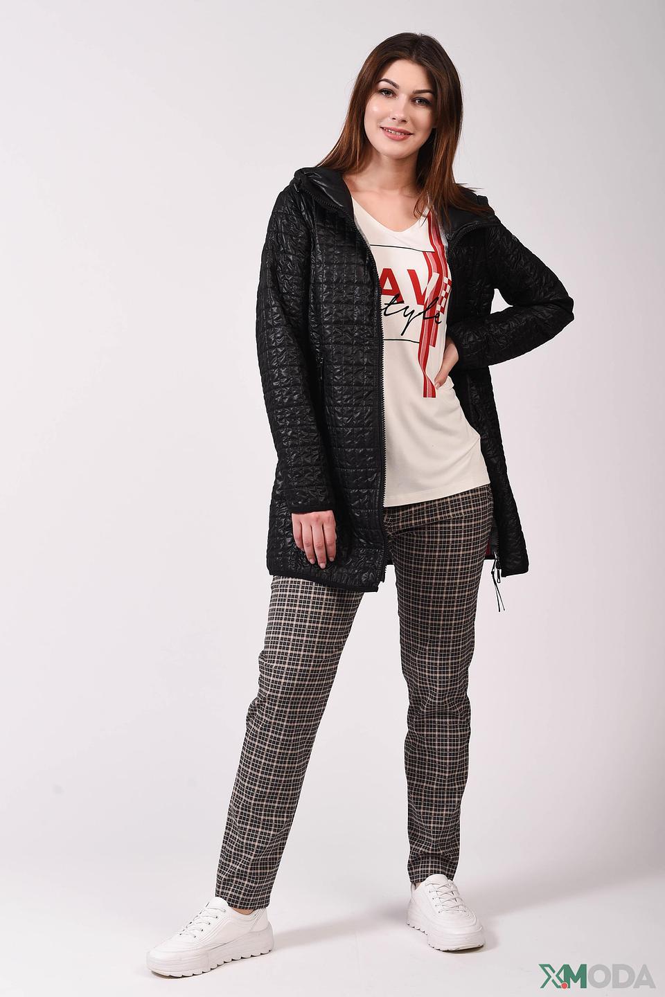 Чёрная куртка Taifun с капюшоном