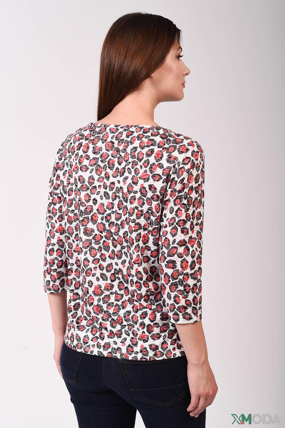 Блуза Taifun с леопардовым принтом