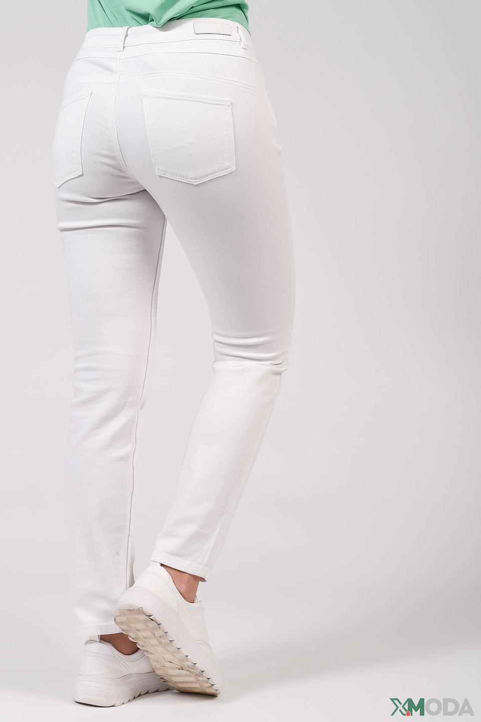 Джинсы Oui Slim Fit белые