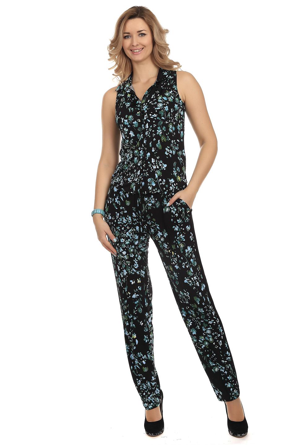 Блуза Pezzo с цветочным принтом