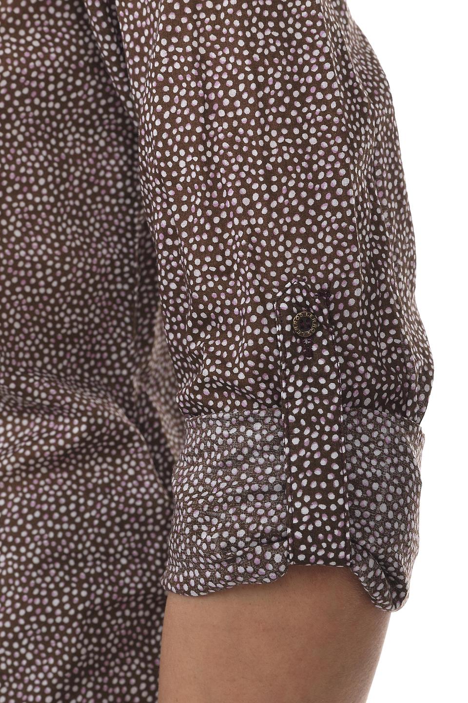 Блуза Lerros в горошек с рюшами