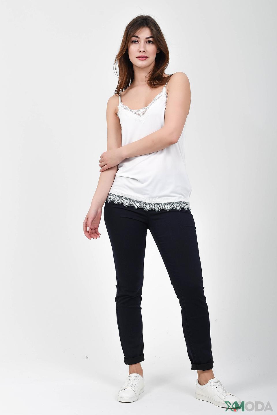 Брюки Oui темно-синие