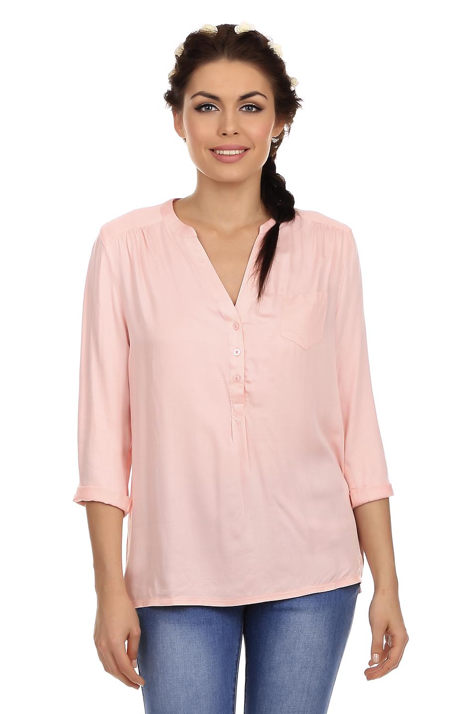 Блуза Tom Tailor персиковая с 3/4 рукавом