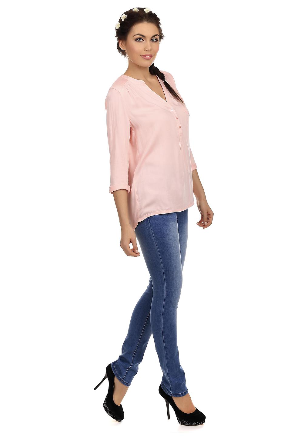 Блуза Tom Tailor персиковая с 3/4 рукавом