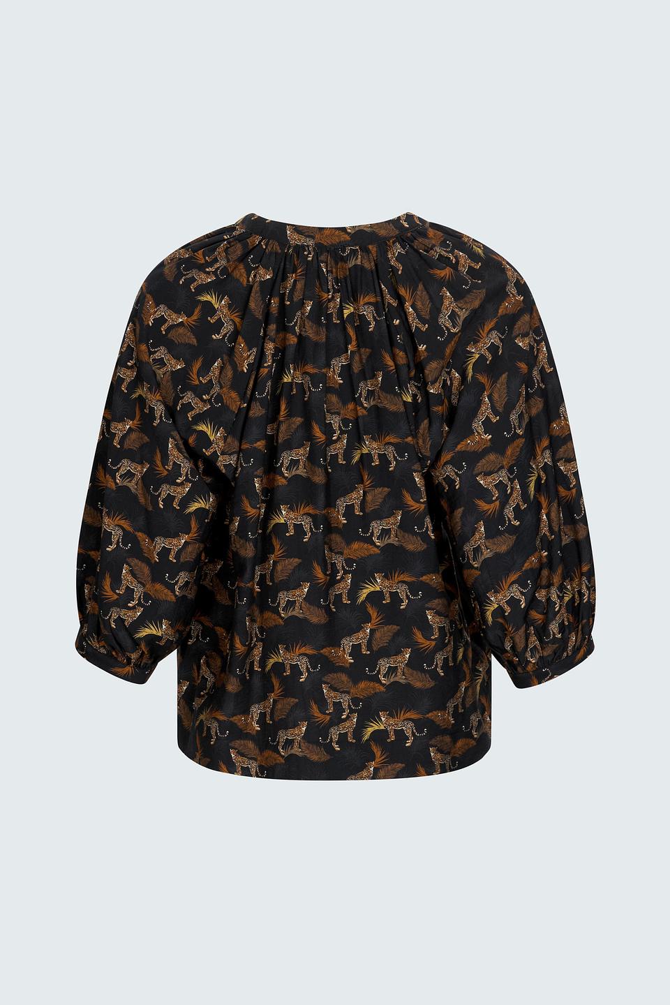 Блуза UNQ с принтом