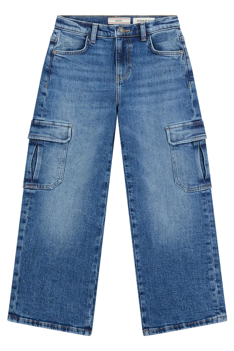 Брюки карго Guess с вышивкой