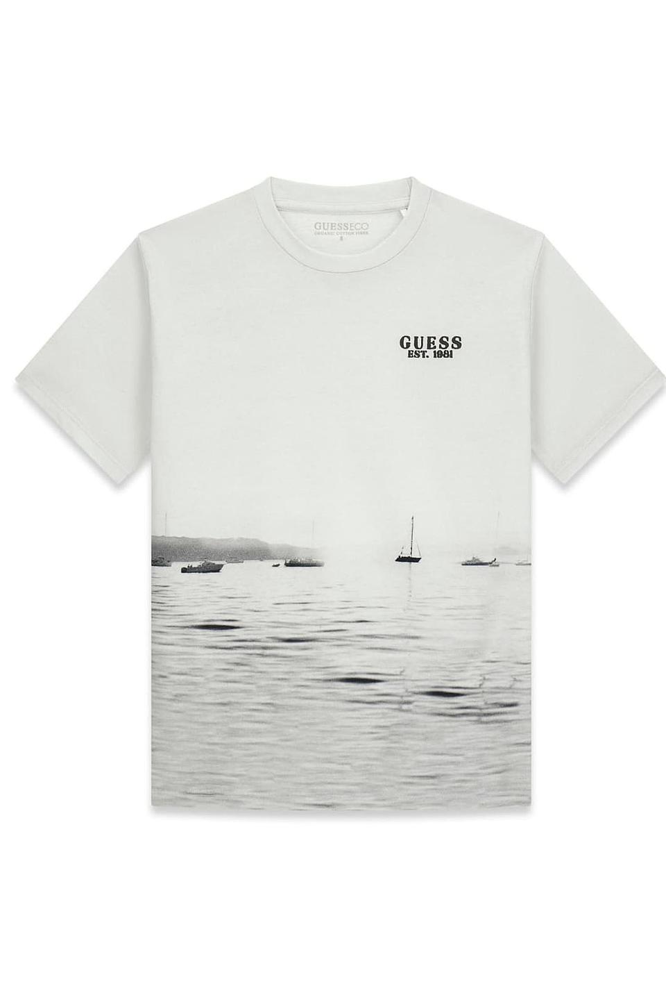 Футболка детская Guess с принтом