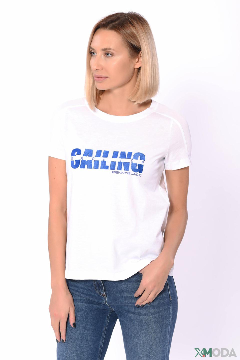 Футболка Penny Black Grey с принтом