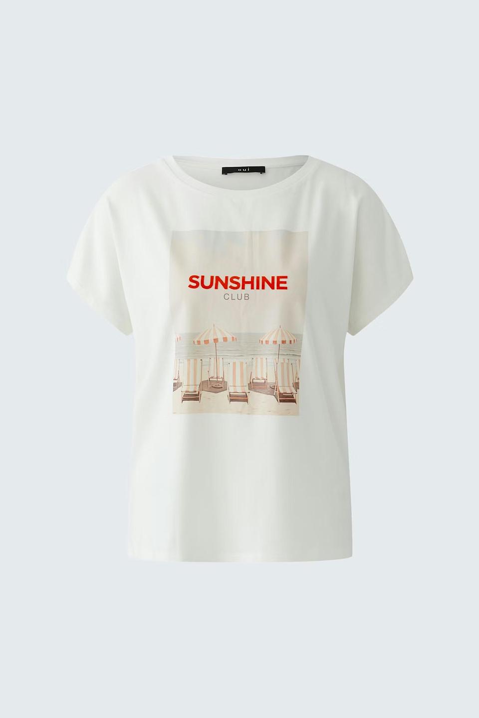 Футболка Oui с принтом "Sunshine Club"