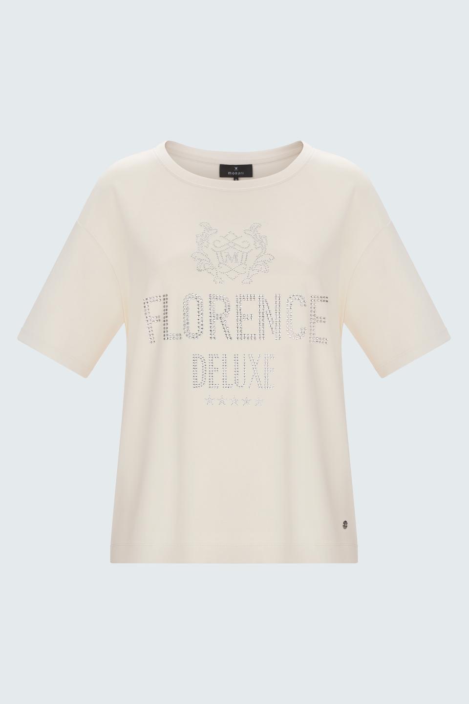 Футболка Monari Florence Deluxe бежевая