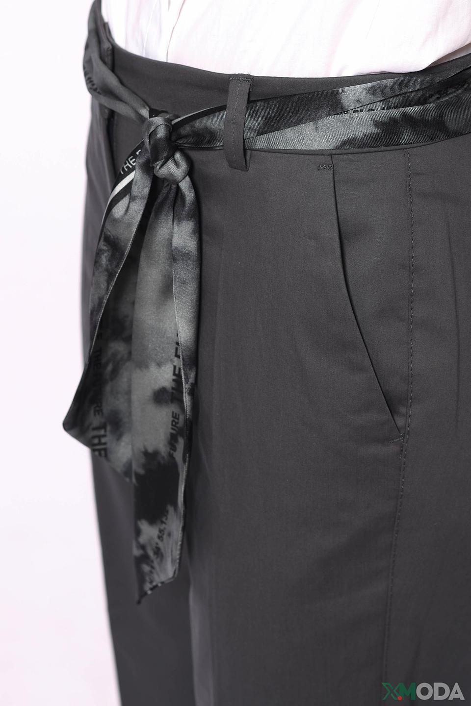 Брюки Cambio серые с поясом