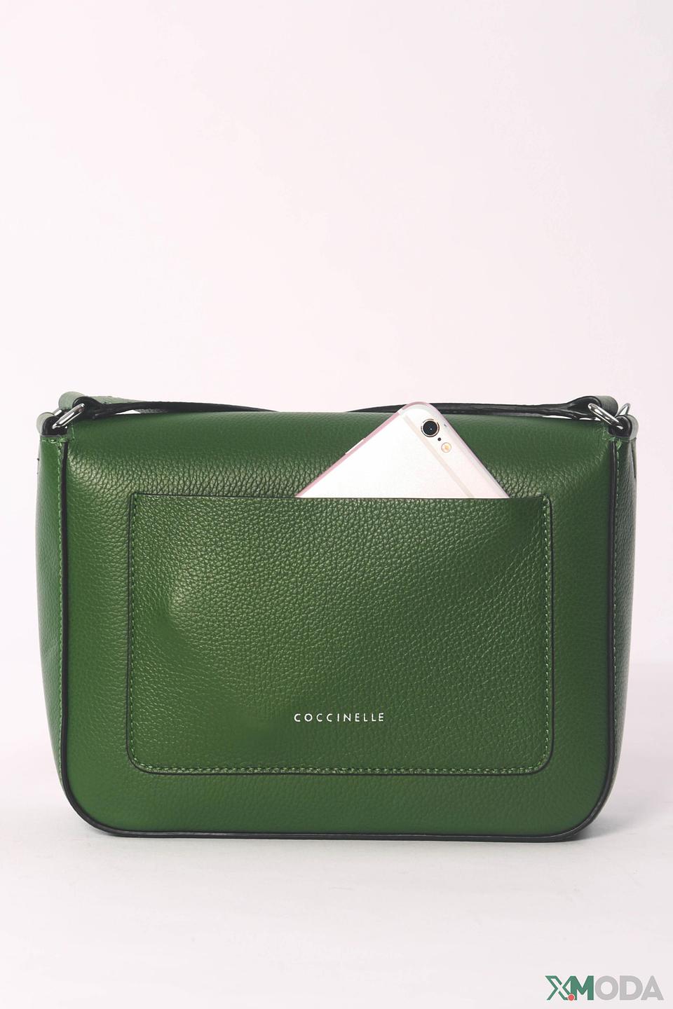 Сумка Coccinelle зелёная