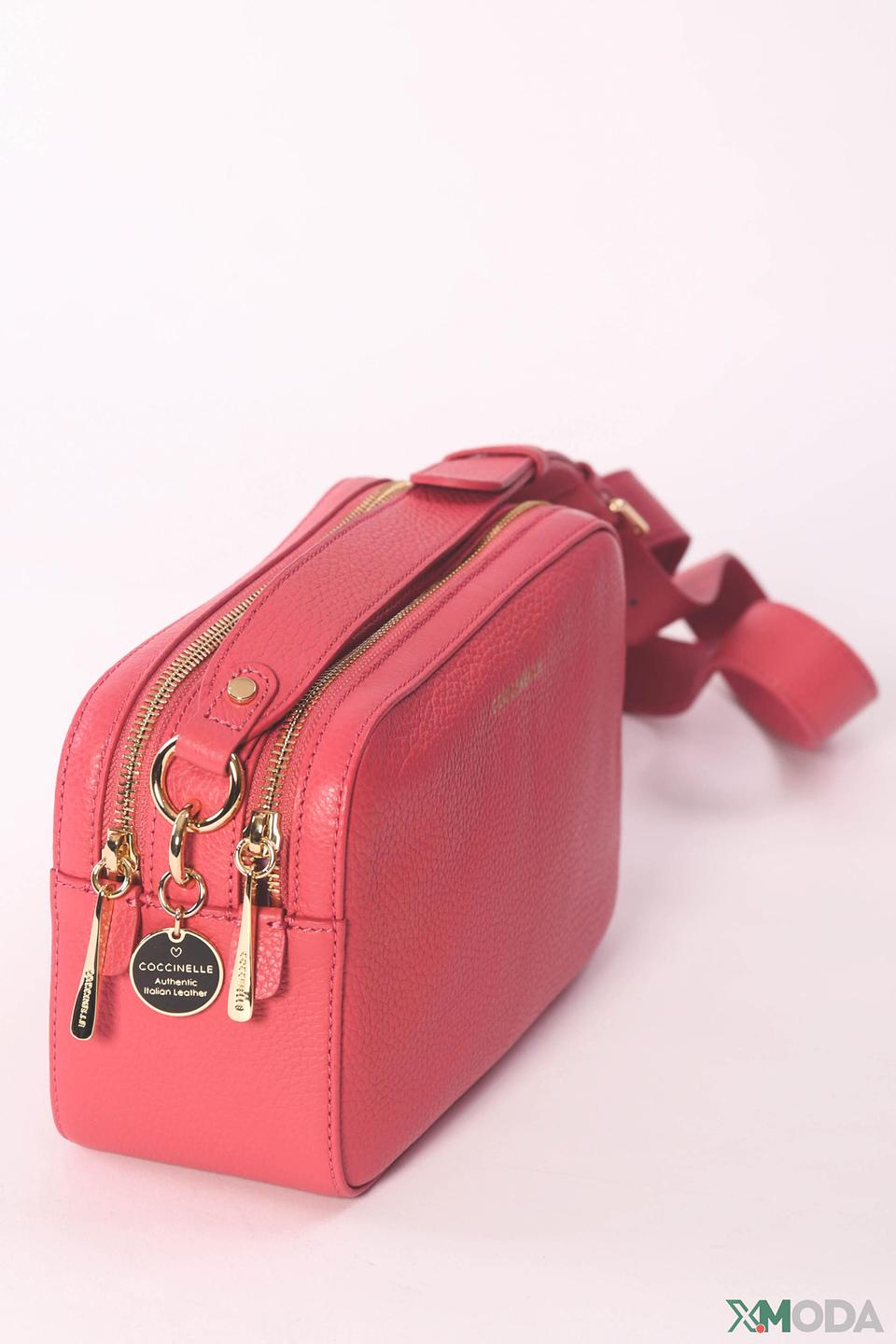 Сумка Coccinelle кож. розовый