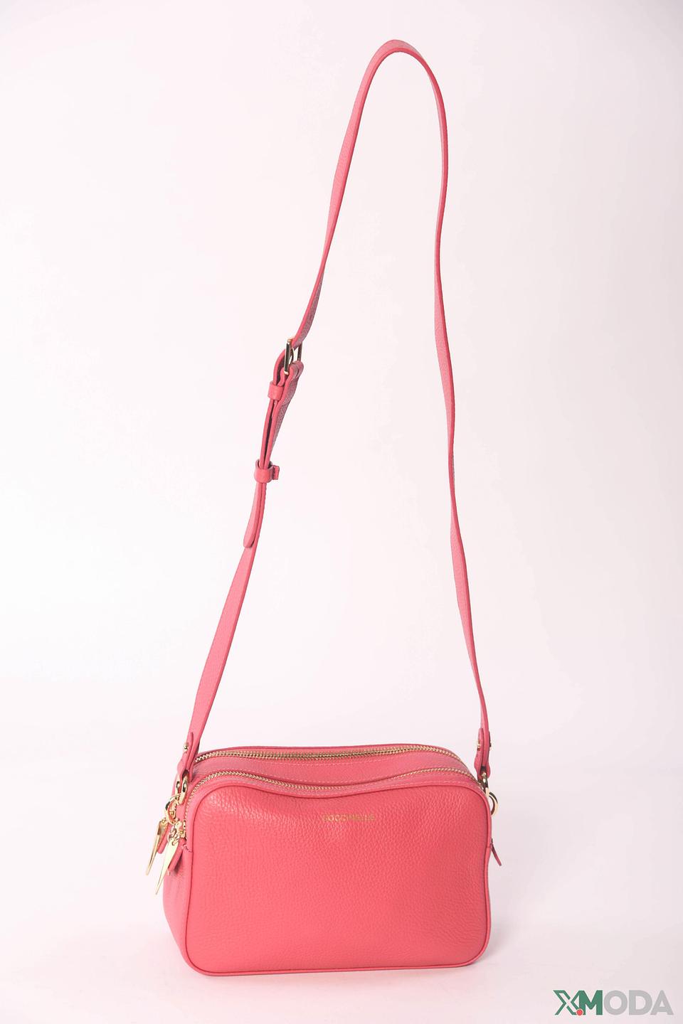 Сумка Coccinelle кож. розовый