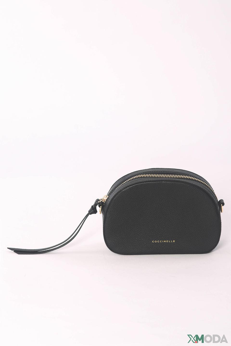 Сумка Coccinelle чёрная через плечо