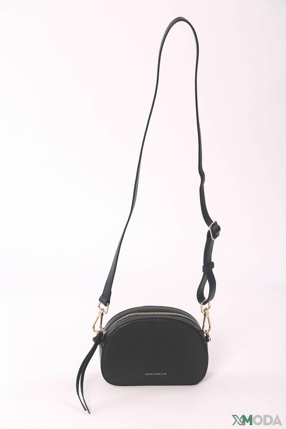 Сумка Coccinelle чёрная через плечо