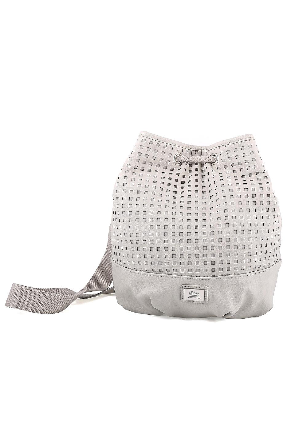 Сумка-ведро s.Oliver серая