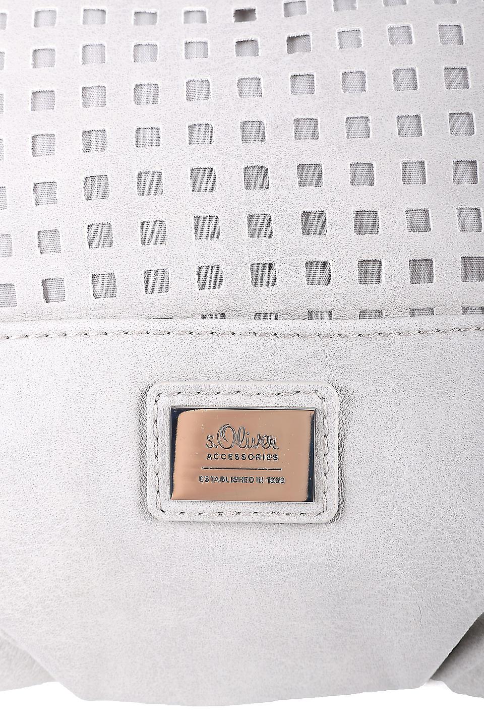 Сумка-ведро s.Oliver серая