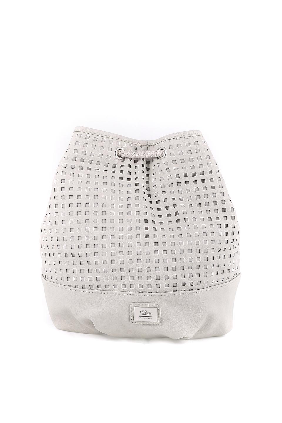 Сумка-ведро s.Oliver серая