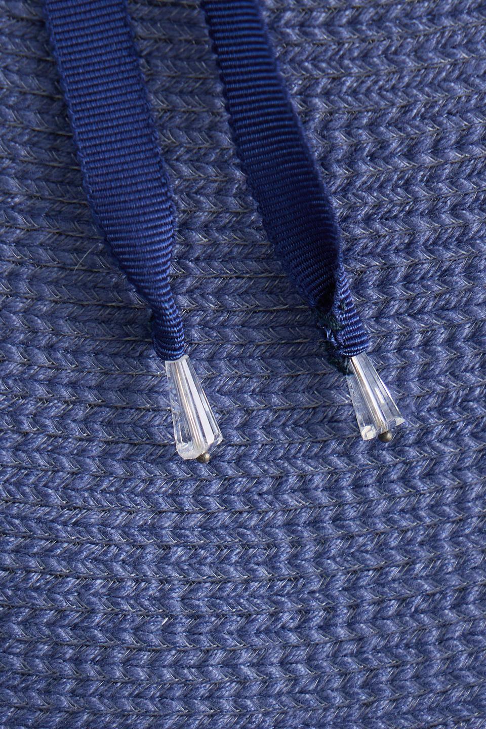 Синяя шляпа с широкими полями Loevenich