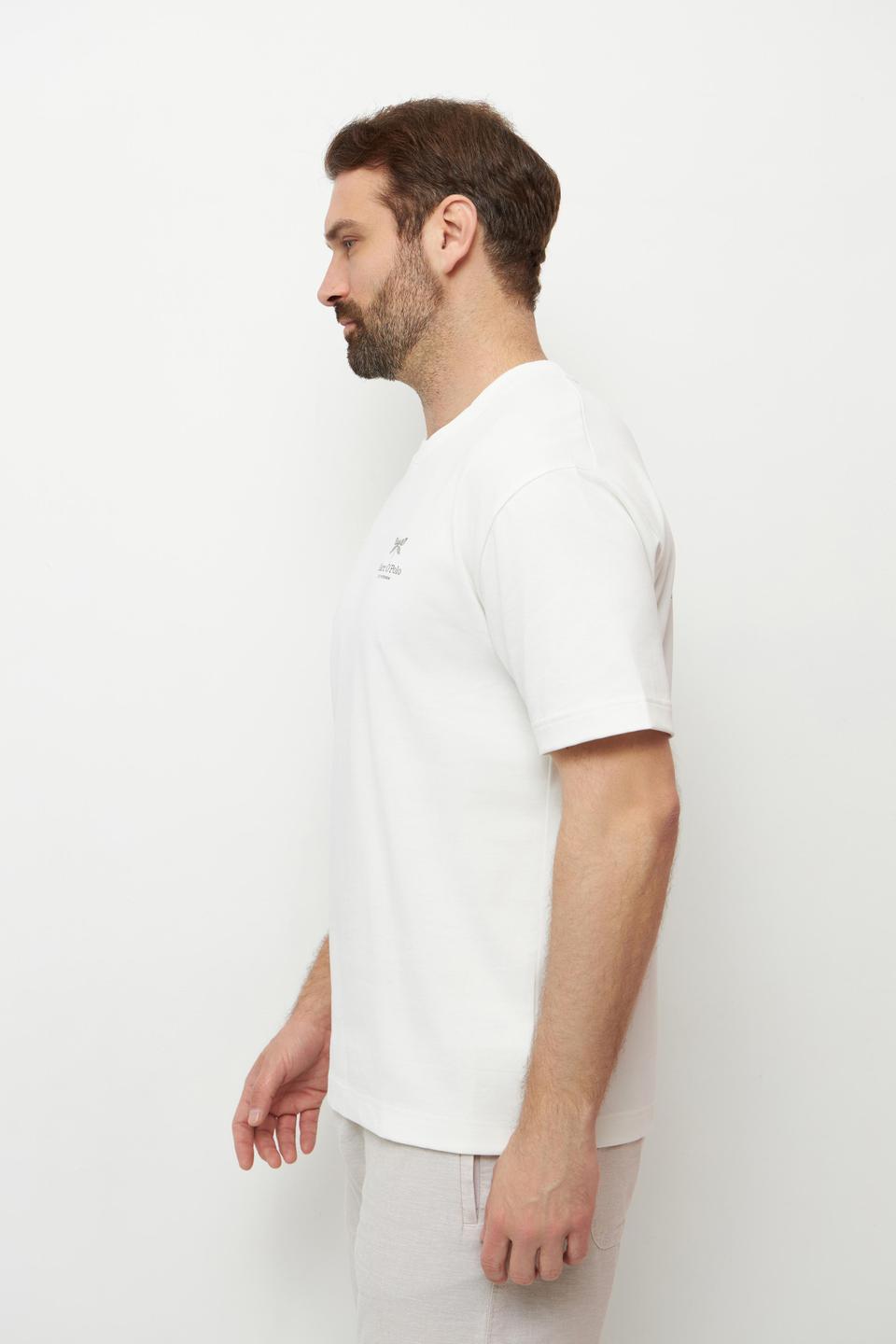 Белая футболка Marc O Polo с принтом