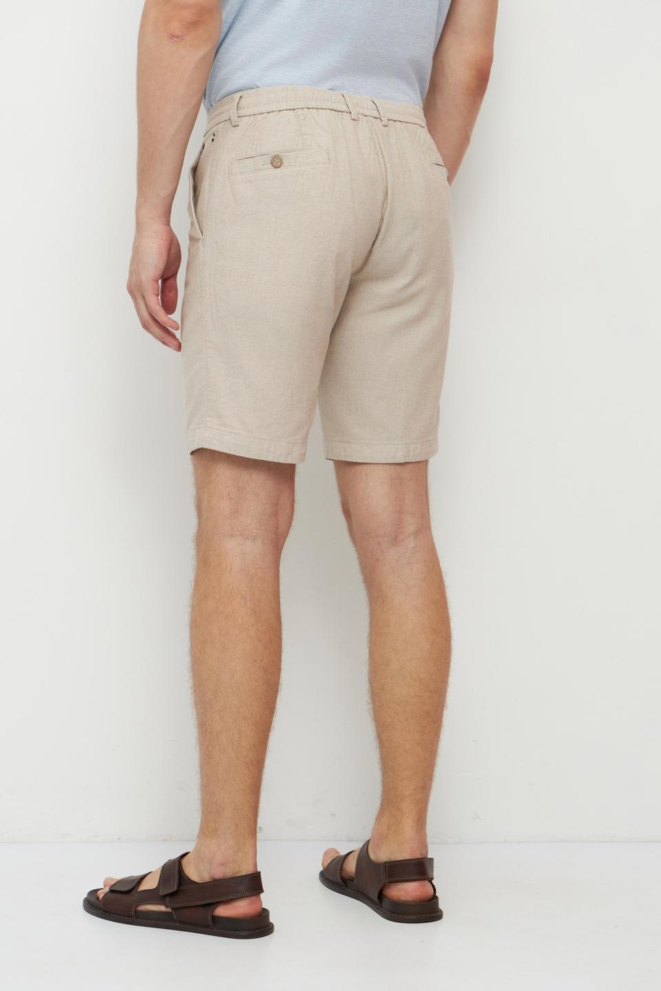 Бежевые шорты Bugatti