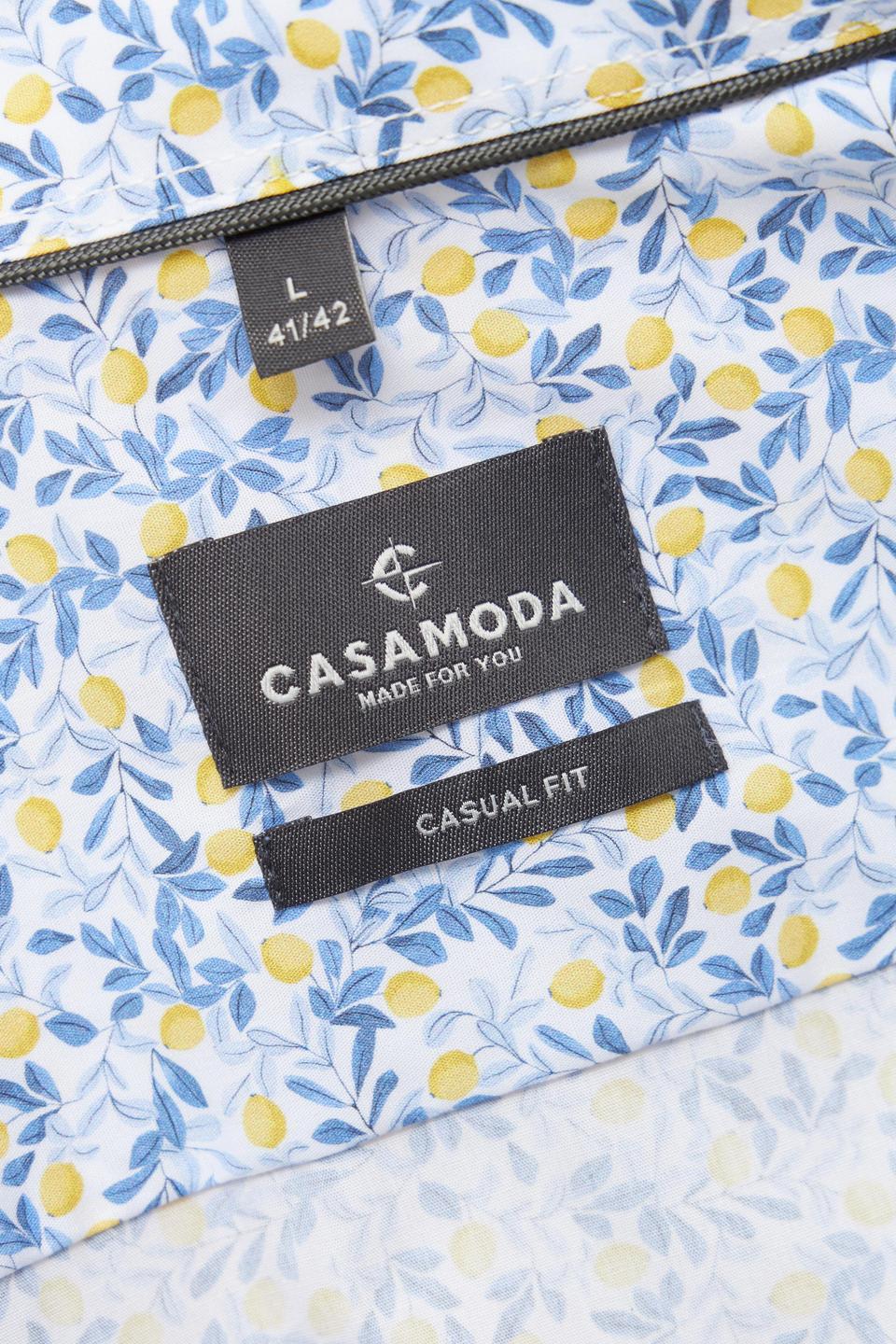 Мужская рубашка Casa Moda с цветочным принтом