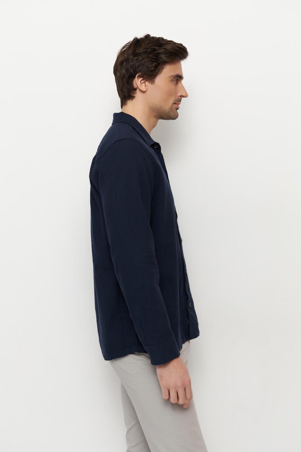 Тёмно-синий кардиган Lerros с воротником