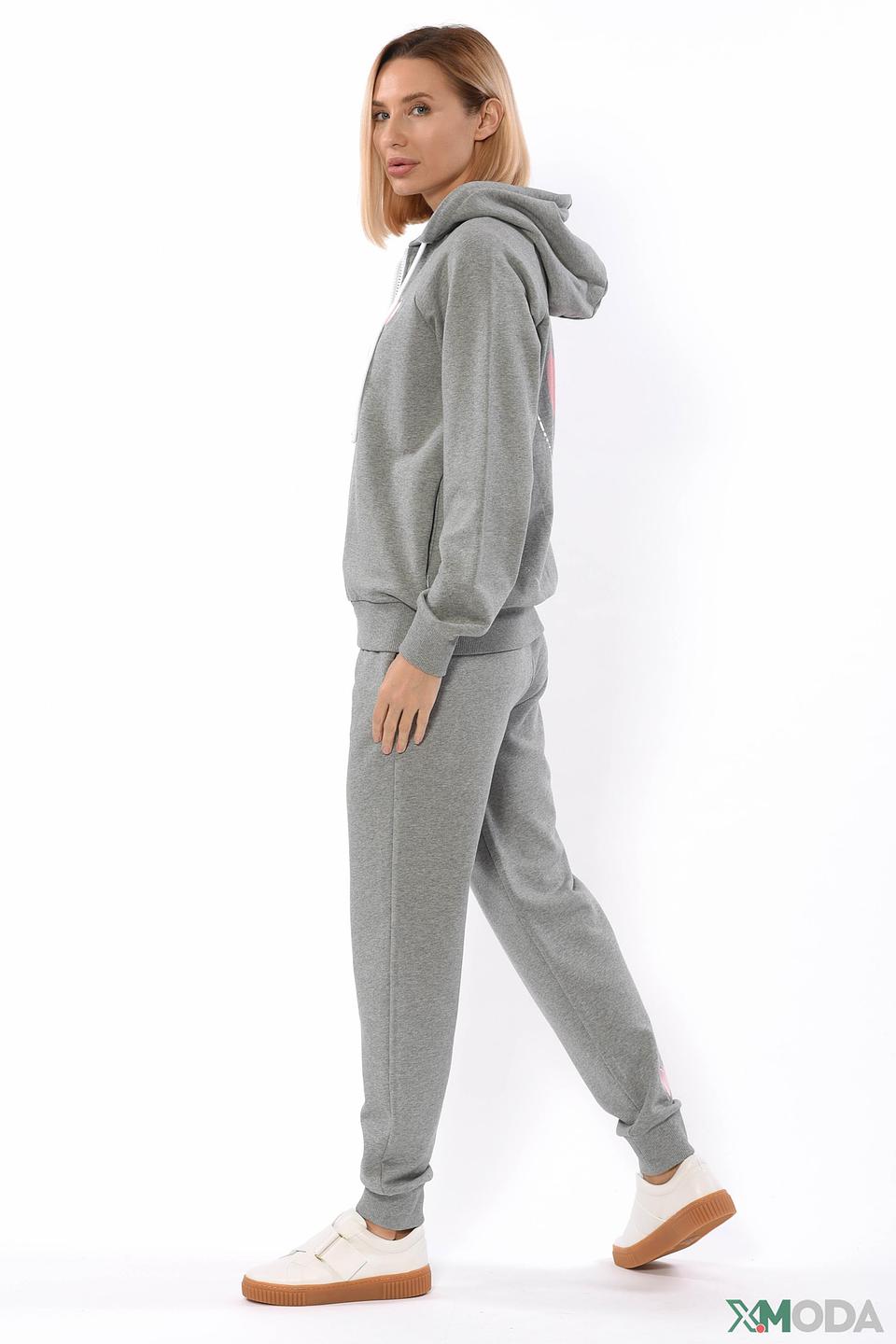 Куртка Escada Sport серая с сердцем