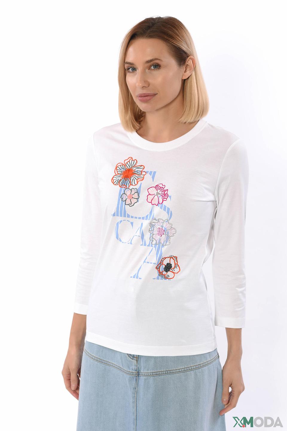 Футболка Escada Sport с вышивкой