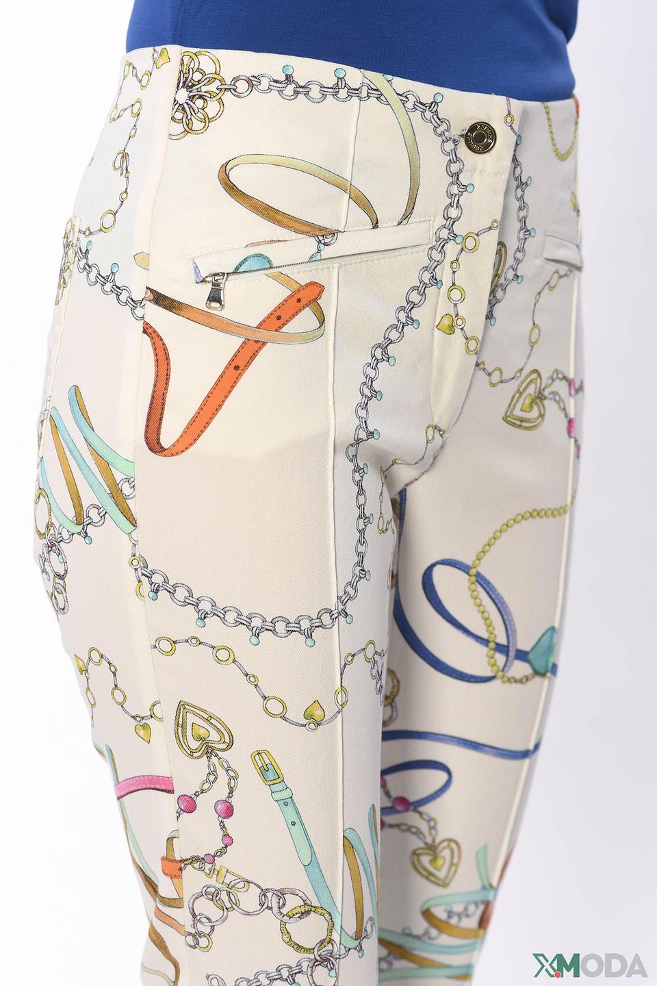 Капри Zerres с принтом цепей