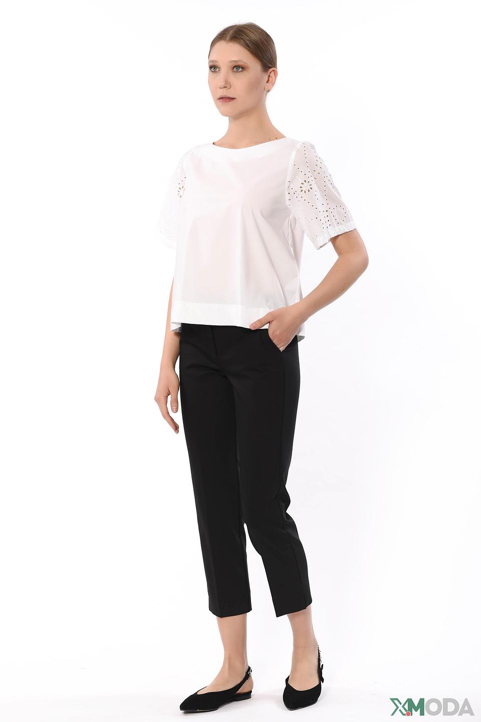 Брюки Emme чёрные прямые