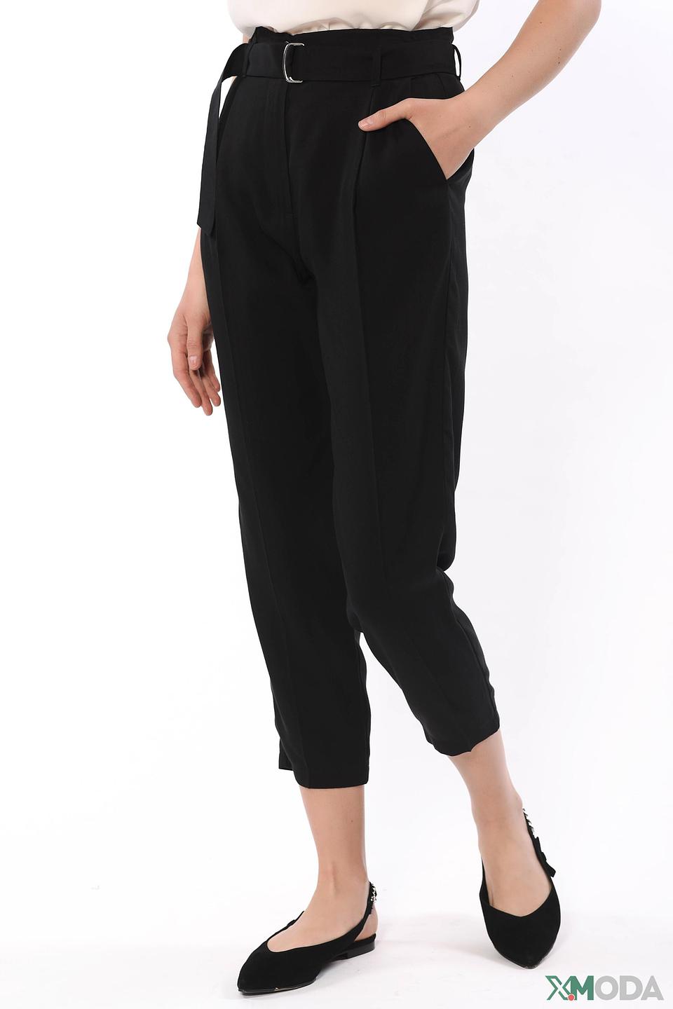 Брюки Emme чёрные с поясом