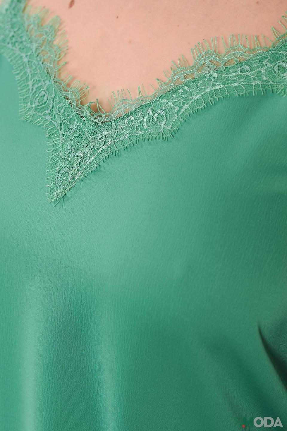 Блуза Emme на бретелях мятная