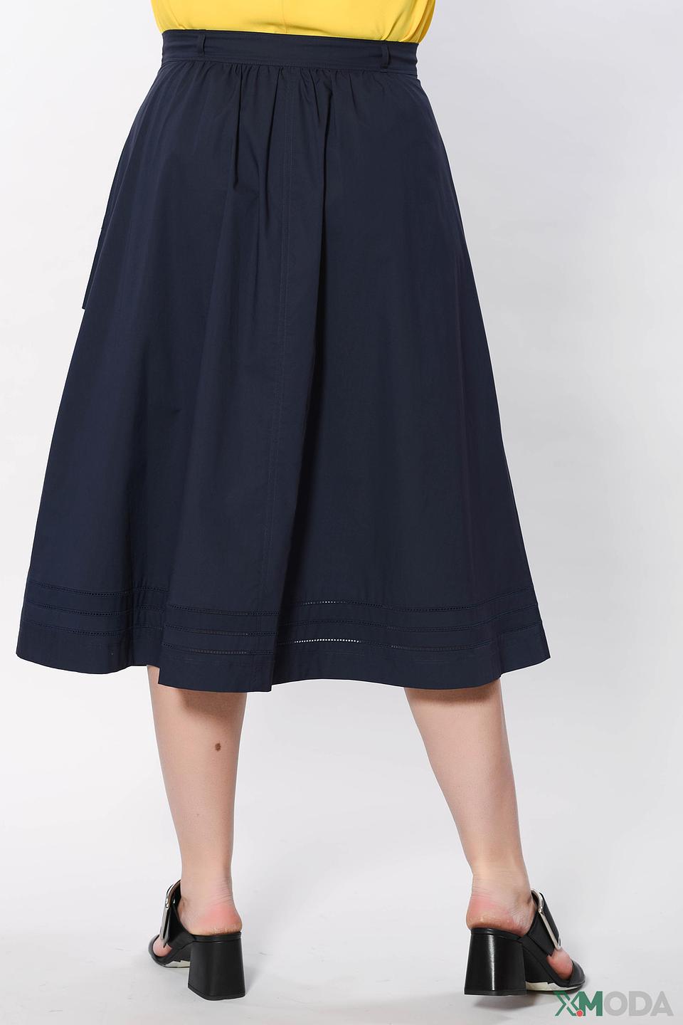 Юбка Escada Sport тёмно-синяя с карманами