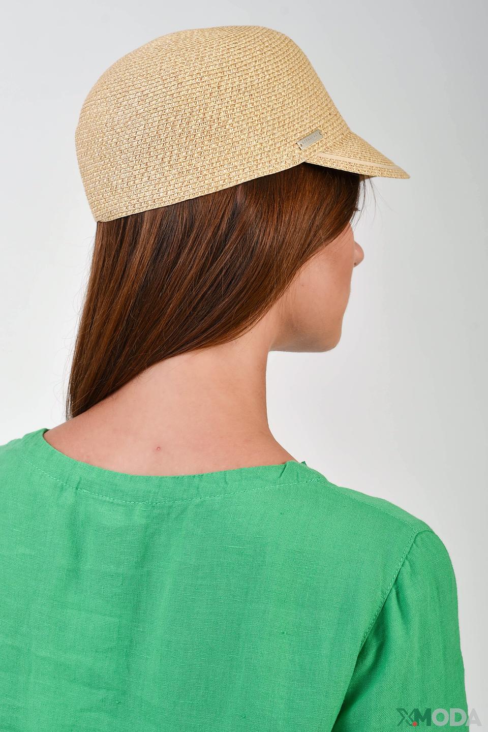 Кепка Seeberger соломенная бежевая