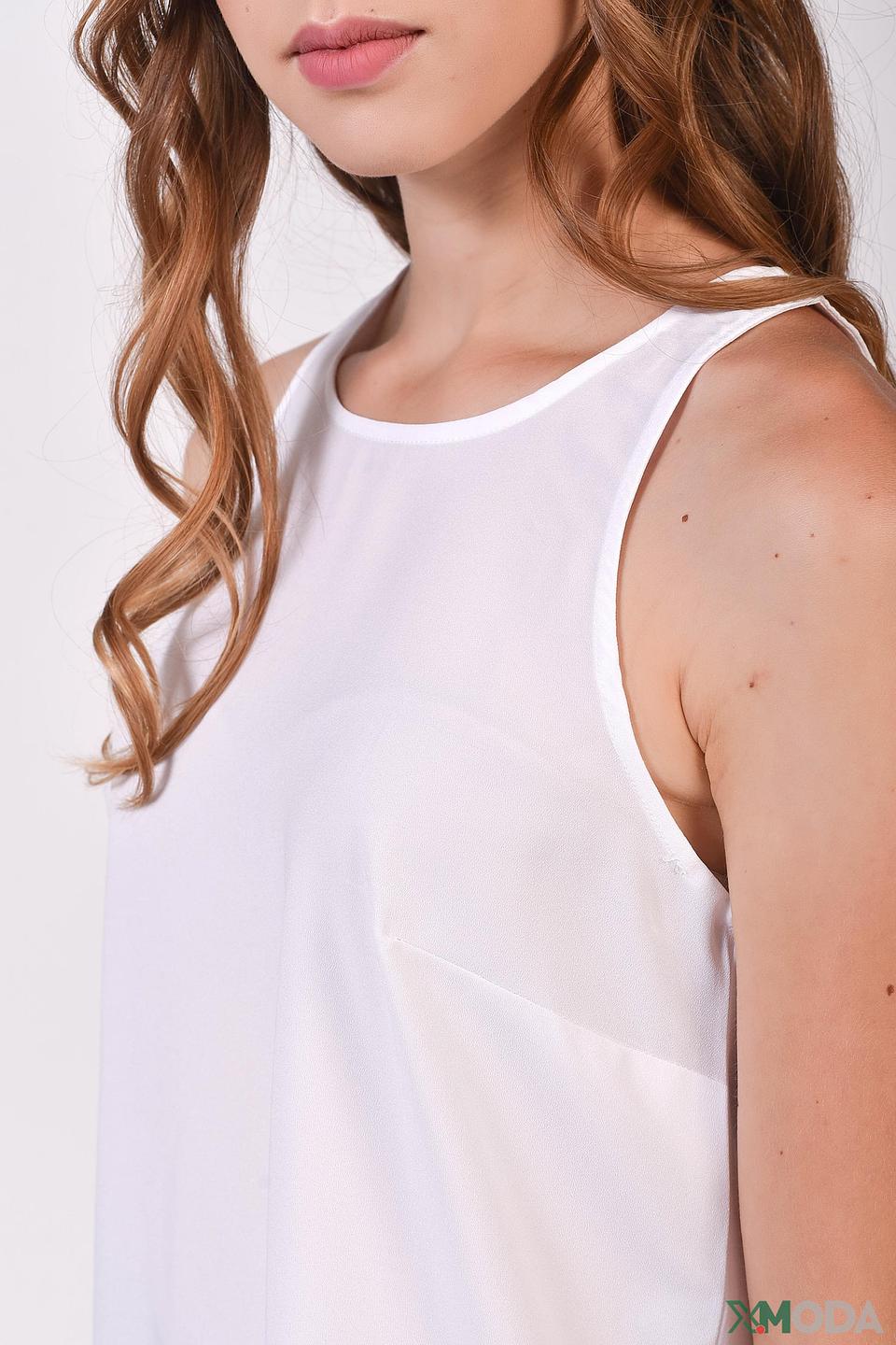 Блуза Alcott женская белая с молнией